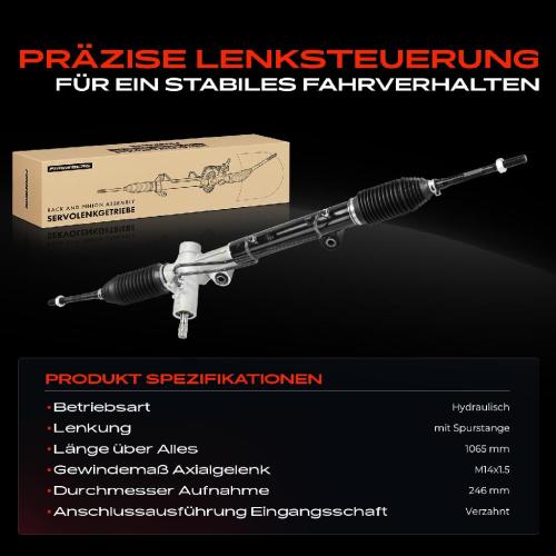 Frankberg 1x Lenkgetriebe Servolenkgetriebe für Fiat Palio Siena 1.0L-1.9L 1996-2016 Bild Frankberg 1x Lenkgetriebe Servolenkgetriebe für Fiat Palio Siena 1.0L-1.9L 1996-2016