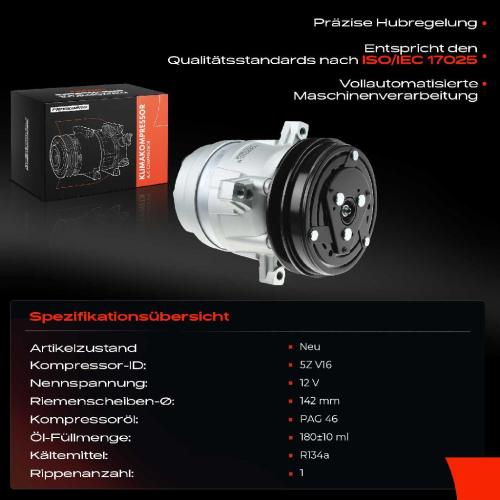 1x Klimakompressor für Fiat Tempra Tipo Lancia Dedra 835 Delta II 1988-1999 Bild 1x Klimakompressor für Fiat Tempra Tipo Lancia Dedra 835 Delta II 1988-1999