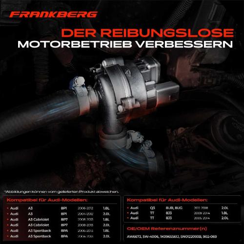 1x Zusatzwasserpumpe Standheizung für VW Golf 1K Passat Audi A3 8P TT 8J Seat Skoda Bild 1x Zusatzwasserpumpe Standheizung für VW Golf 1K Passat Audi A3 8P TT 8J Seat Skoda