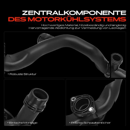1x Kühlerschlauch Wasserschlauch für VW Touareg 7P5 Audi A4 8K2 A6 A7 A8 Q5 Bild 1x Kühlerschlauch Wasserschlauch für VW Touareg 7P5 Audi A4 8K2 A6 A7 A8 Q5