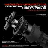 1x Magnetkupplung Klimakompressor für Nissan Qashqai Renault Megane II III 2.0L