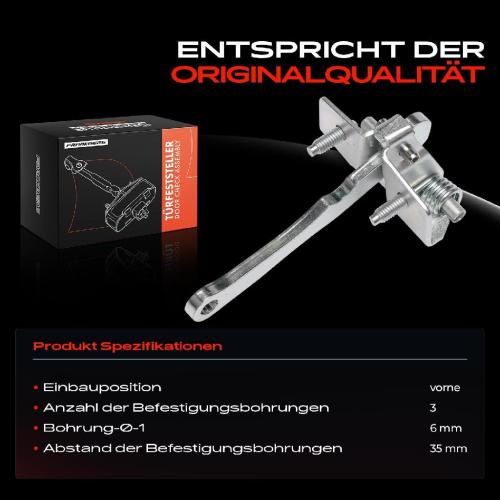 1x Türfeststeller Türfangband Türstopper Vorne für Peugeot 306 Break Cabriolet 7E N3 N5 Bild 1x Türfeststeller Türfangband Türstopper Vorne für Peugeot 306 Break Cabriolet 7E N3 N5