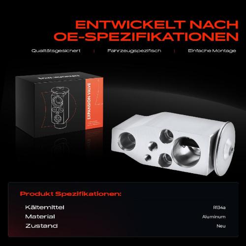 1x Expansionsventil Klimaanlage für Nissan Qashqai I Qashqai II X-Trail Juke Bild 1x Expansionsventil Klimaanlage für Nissan Qashqai I Qashqai II X-Trail Juke