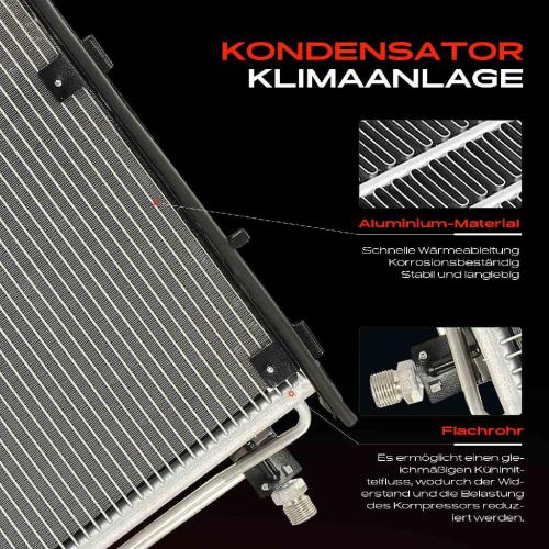 1x Kondensator Klimaanlage für Mercedes-Benz S-Klasse W140 C140 Bild 1x Kondensator Klimaanlage für Mercedes-Benz S-Klasse W140 C140