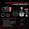 Frankberg 1x Antriebswelle Gelenksatz Vorderachse für VW Caddy II Pick-up 9U7 Skoda Felicia II 6U Bild Frankberg 1x Antriebswelle Gelenksatz Vorderachse für VW Caddy II Pick-up 9U7 Skoda Felicia II 6U