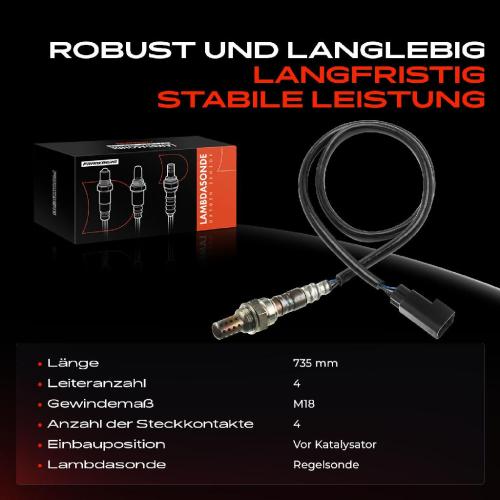 Frankberg 1x Lambdasonde Regelsonde Vor Katalysator für Ford Escort V VI Fiesta III Mondeo II Scorpio Bild Frankberg 1x Lambdasonde Regelsonde Vor Katalysator für Ford Escort V VI Fiesta III Mondeo II Scorpio