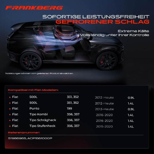 1x Klimakompressor für Fiat 500L 351 352 Punto 199 Tipo Bild 1x Klimakompressor für Fiat 500L 351 352 Punto 199 Tipo