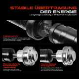 1x Kardanwelle Gelenkwelle Hinterachse für Land Rover Freelander 2 Range Evoque 2.0L 2.2L 3.2L 2006-2019