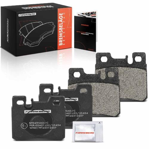 4x Bremsbeläge Hinterachse für Mercedes-Benz C124 W124 S124 W201 A124 W202 S202 C208 W124 1985-2002 Bild 4x Bremsbeläge Hinterachse für Mercedes-Benz C124 W124 S124 W201 A124 W202 S202 C208 W124 1985-2002