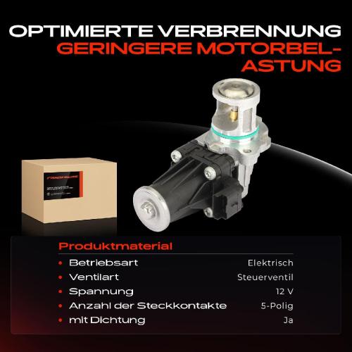 Frankberg 1x AGR-Ventil Abgasrückführungsventil für Citroën Berlingo Kasten/MPV Multispace C3 II Picasso Ford Peugeot Bild Frankberg 1x AGR-Ventil Abgasrückführungsventil für Citroën Berlingo Kasten/MPV Multispace C3 II Picasso Ford Peugeot