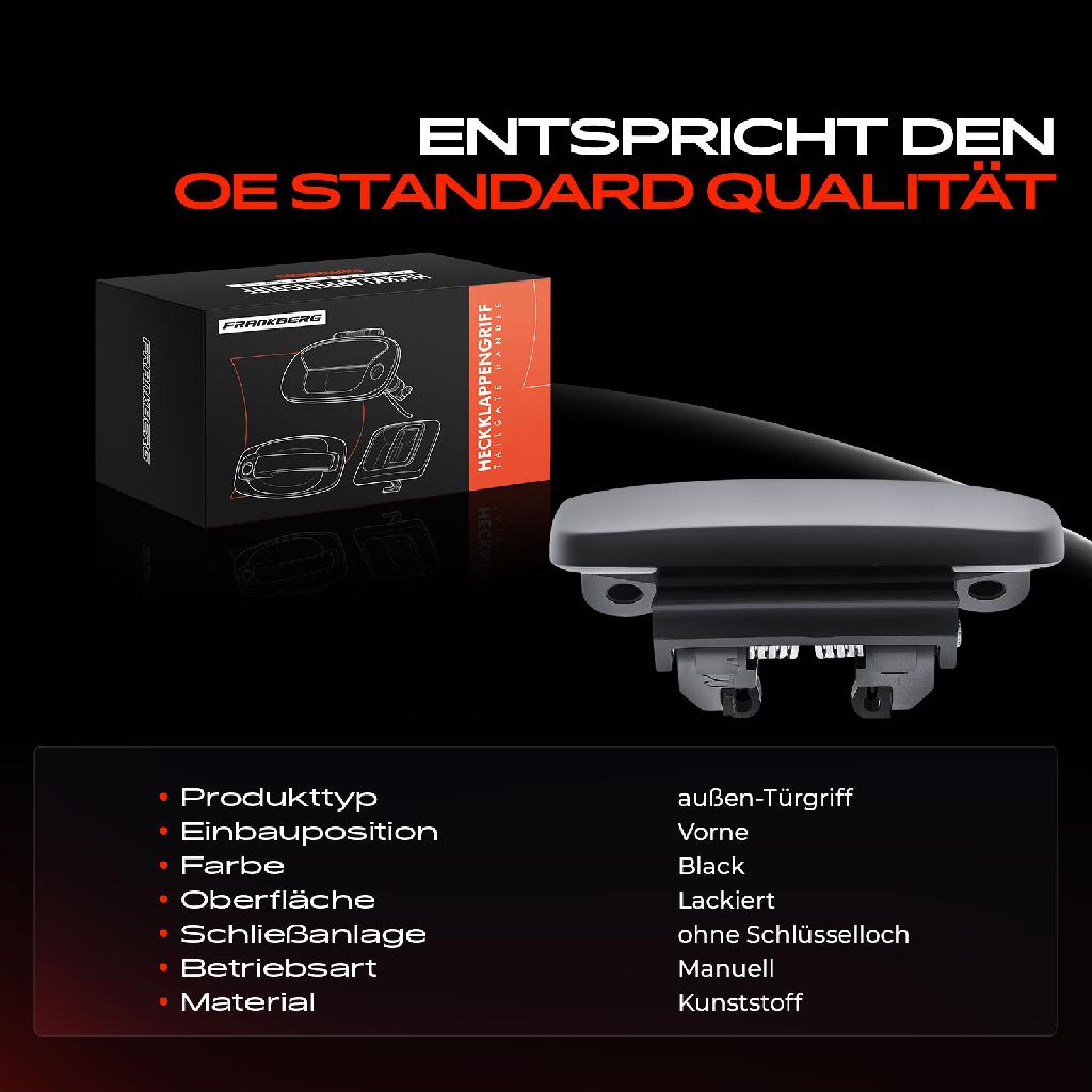 1x Türgriff Vorne außen für Citroën Berlingo/Berlingo First MPV Kasten/MPV Saxo 1.1L 1.4L 1.6L 1996-2011