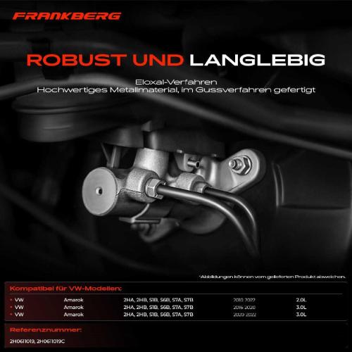 1x Hauptbremszylinder Bremszylinder für VW Amarok 2HA 2HB S1B S6B S7A S7B 2.0L 3.0L Bild 1x Hauptbremszylinder Bremszylinder für VW Amarok 2HA 2HB S1B S6B S7A S7B 2.0L 3.0L