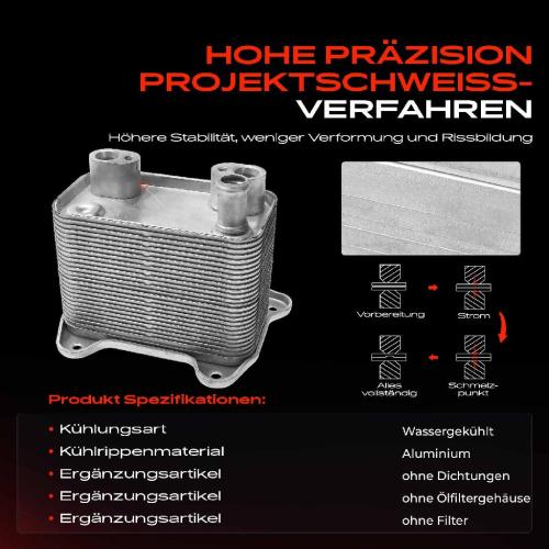 1x Ölkühler Motoröl für Mercedes-Benz W210 S210 E320 CDI W163 ML270 CDI Bild 1x Ölkühler Motoröl für Mercedes-Benz W210 S210 E320 CDI W163 ML270 CDI