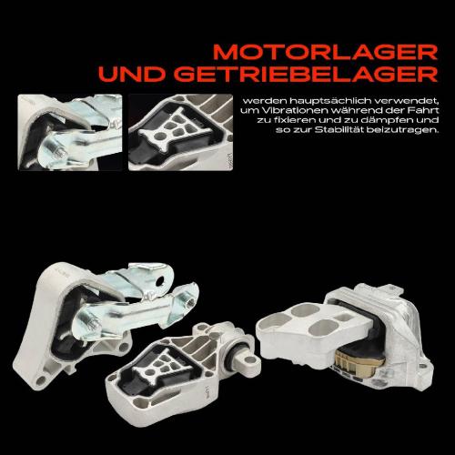1x Getriebelagerlager Drehmomentstützlager Hinten für Mercedes-Benz A-Klasse W176 W242 Bild 1x Getriebelagerlager Drehmomentstützlager Hinten für Mercedes-Benz A-Klasse W176 W242