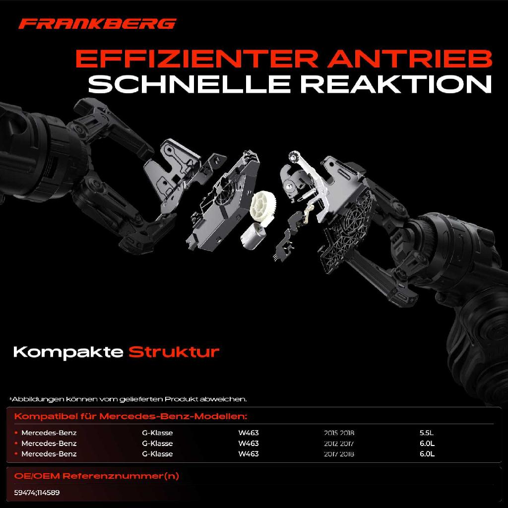 1x Türschloss Fahrzeugheckklappe für Mercedes-Benz W463 G65 G63