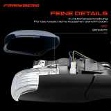 1x Außenspiegel Rechts für VW Touran 1T1 1T2 1.4L 1.6L 1.9L 2.0L 2003-2010