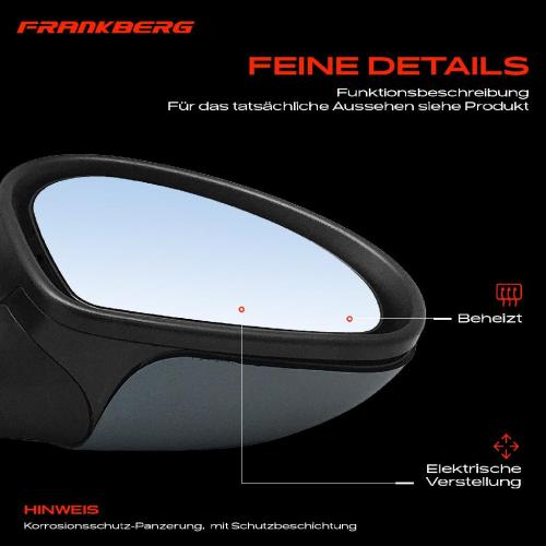 1x Außenspiegel Rechts für Seat Altea 5P1 Toledo III 5P2 2004-2009 Bild 1x Außenspiegel Rechts für Seat Altea 5P1 Toledo III 5P2 2004-2009