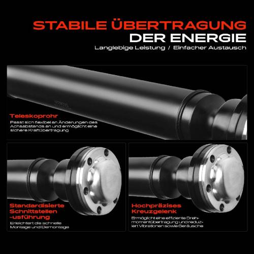 Frankberg 1x Kardanwelle Gelenkwelle Vorderachse für Mercedes-Benz GL-Klasse X166 M-Klasse W166 3.0L 2011-2015 Bild Frankberg 1x Kardanwelle Gelenkwelle Vorderachse für Mercedes-Benz GL-Klasse X166 M-Klasse W166 3.0L 2011-2015