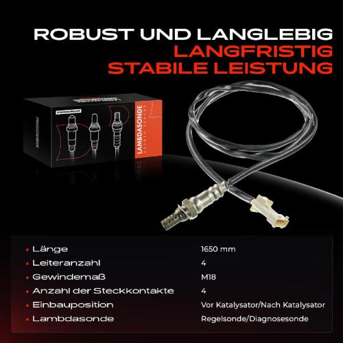 Frankberg 1x Lambdasonde Regelsonde/Diagnosesonde Vor/Nach Katalysator für Citroën Xantia C4 Lancia Zeta Peugeot 206 301 Bild Frankberg 1x Lambdasonde Regelsonde/Diagnosesonde Vor/Nach Katalysator für Citroën Xantia C4 Lancia Zeta Peugeot 206 301