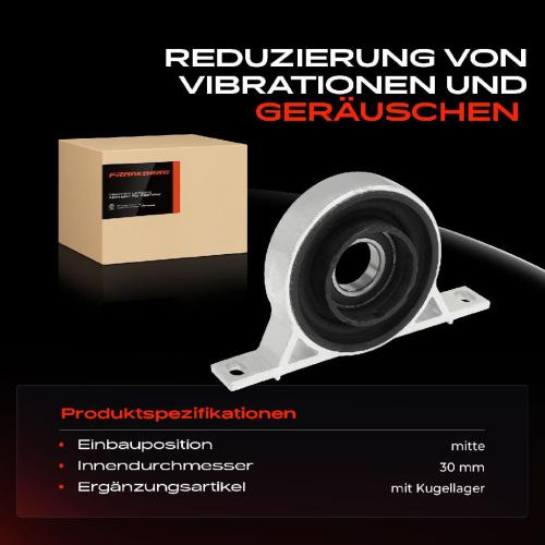 1x Lagerung Gelenkwelle Kardanwellenlager für BMW Z4 Coupe E86 Roadster E85 E89 Bild 1x Lagerung Gelenkwelle Kardanwellenlager für BMW Z4 Coupe E86 Roadster E85 E89