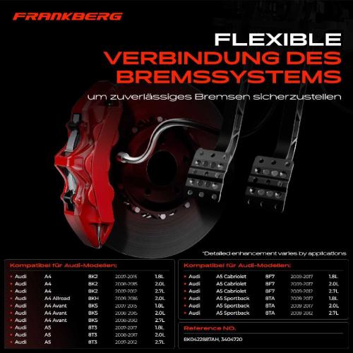 1x Hydraulikschlauch Lenkung für Audi A4 8K2 A4 Avant A5 8T3 2007-2017 1.8L 2.0L 2.7L Bild 1x Hydraulikschlauch Lenkung für Audi A4 8K2 A4 Avant A5 8T3 2007-2017 1.8L 2.0L 2.7L