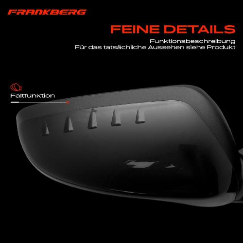 Frankberg 1x Außenspiegel Rechts für Renault Koleos I HY 2.0L 2.5L 2011-2014 Bild Frankberg 1x Außenspiegel Rechts für Renault Koleos I HY 2.0L 2.5L 2011-2014