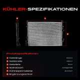 1x Kühler Wasserkühler Motorkühler für Dodge Journey 2.0L-3.5L Bj ab 2008