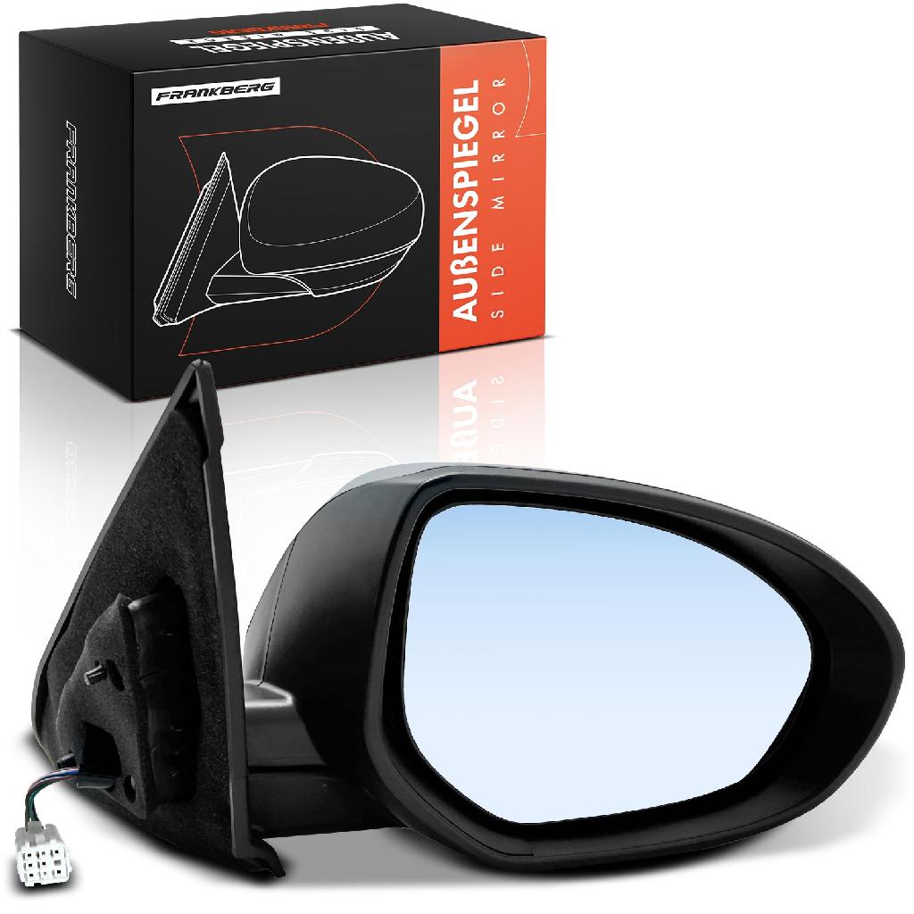 Frankberg 1x Außenspiegel Rechts für Mazda 3 Stufenheck BL 1.6L 2.0L 2.2L 2.3L 2.5L 2008-2014