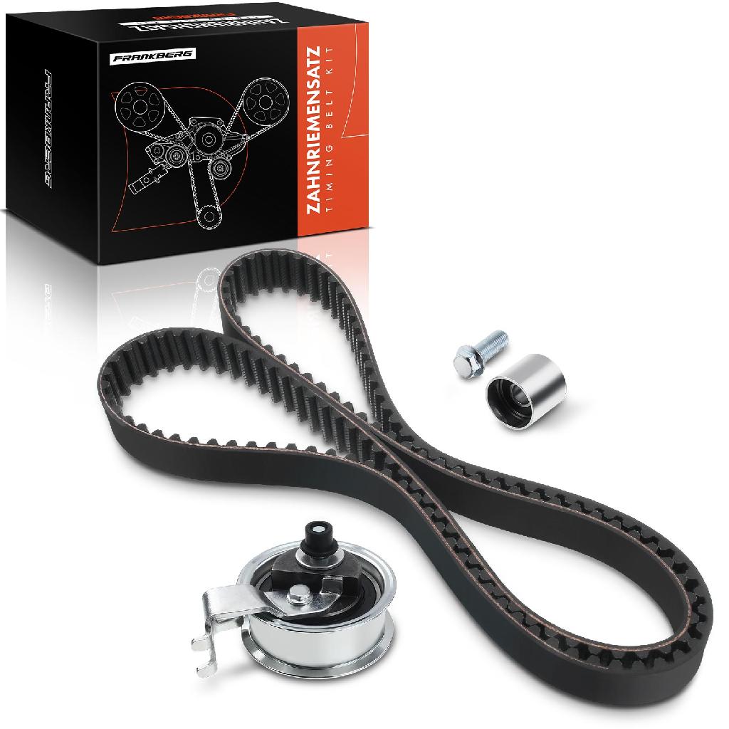Frankberg 1x Zahnriemensatz Zahnriemen für VW Golf IV Bora Audi A3 8L A4 B5 TT Seat Leon Skoda Octavia I