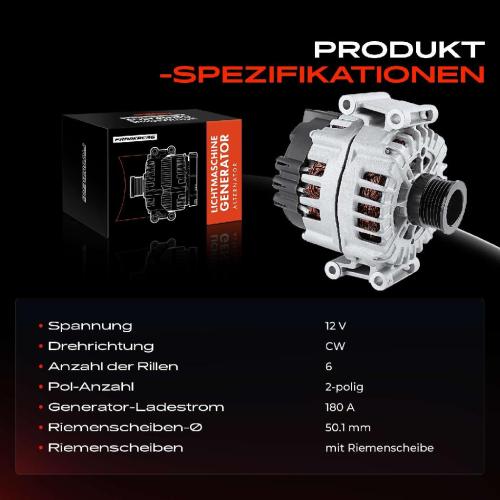 1x Lichtmaschine Generator für Mercedes-Benz W204 C204 S204 B906 W212 A207 Bild 1x Lichtmaschine Generator für Mercedes-Benz W204 C204 S204 B906 W212 A207