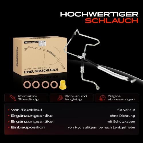1x Servolenkung Schlauch für VW Polo 6N1 6N2 Seat Arosa 6H 1.0L-1.6L Bild 1x Servolenkung Schlauch für VW Polo 6N1 6N2 Seat Arosa 6H 1.0L-1.6L