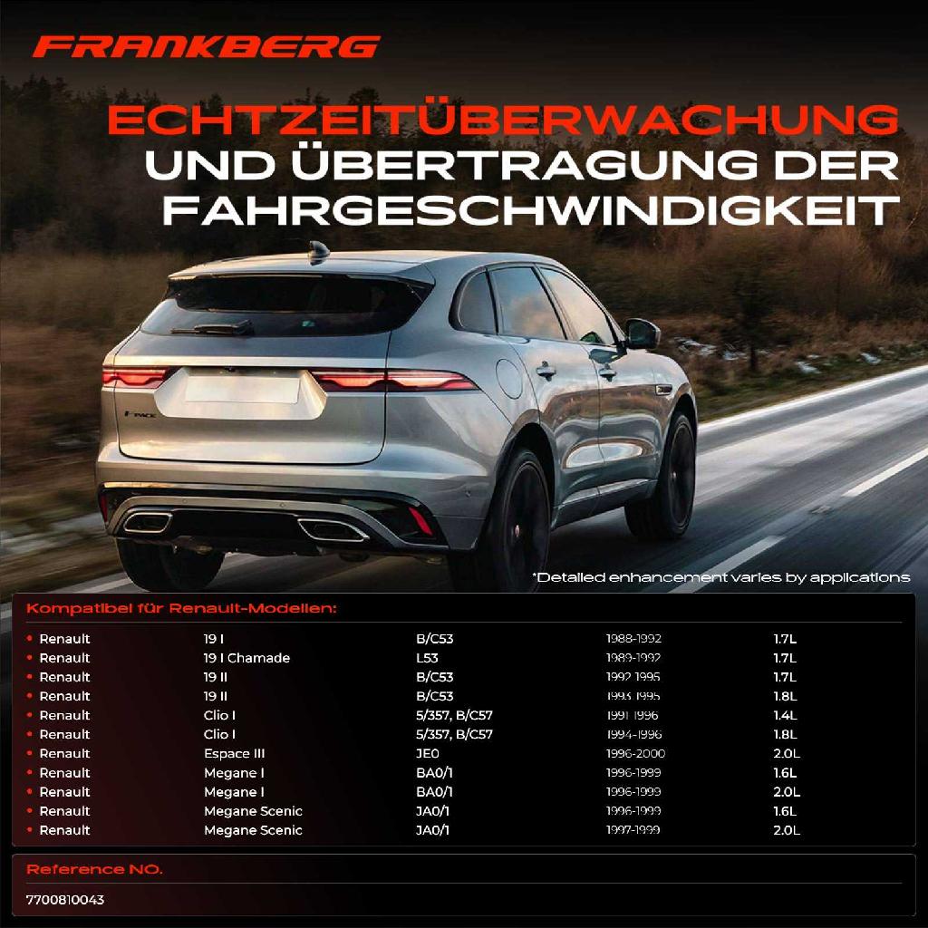 1x Geschwindigkeitssensor für Renault 19 I II Clio I Espace III Megane I 7700414695