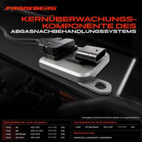 1x Nox Sensor Nitrogen Oxide Lamdasonde Katalysator für Audi A6 Allroad 4G_ A7 Sportback Bild 1x Nox Sensor Nitrogen Oxide Lamdasonde Katalysator für Audi A6 Allroad 4G_ A7 Sportback