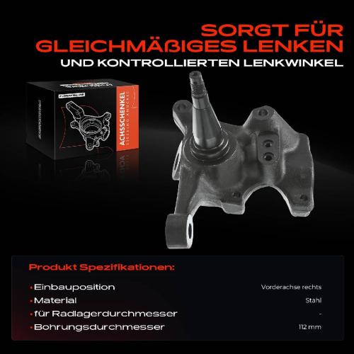 Frankberg 1x Achsschenkel Radaufhängung Vorderachse Rechts für Ford Transit Bus E 2.0L 2.5L 3.0L 1994-2000 Bild Frankberg 1x Achsschenkel Radaufhängung Vorderachse Rechts für Ford Transit Bus E 2.0L 2.5L 3.0L 1994-2000