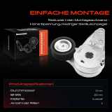 1x Spannrolle Riemenspanner für Volvo S60 II S80 II V40 V60 I V70 III 1.6L 2010-2021