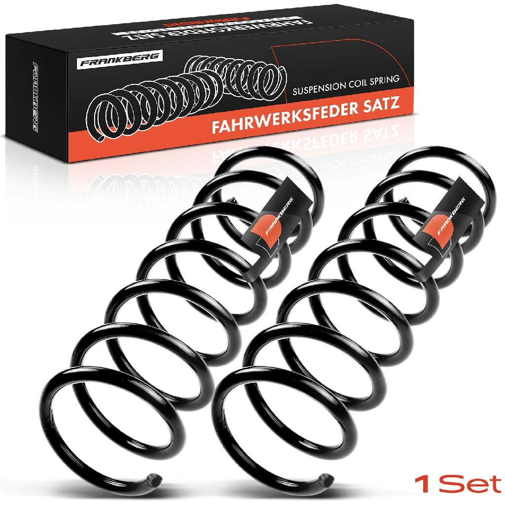Frankberg 2x Fahrwerksfeder Hinterachse für Volvo C30 533 1.6L 1.8L 2.0L 2.4L 2006-2012