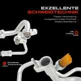 1x Hochdruckleitung Niederdruckleitung Klimaanlage für Citroën Opel Combo Peugeot Toyota