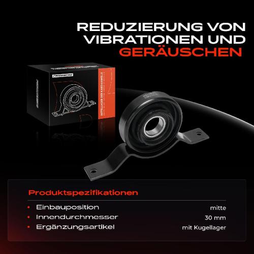 1x Lagerung Gelenkwelle Kardanwellenlager für Audi A8 4E2 4E8 quattro 2002-2010 Bild 1x Lagerung Gelenkwelle Kardanwellenlager für Audi A8 4E2 4E8 quattro 2002-2010