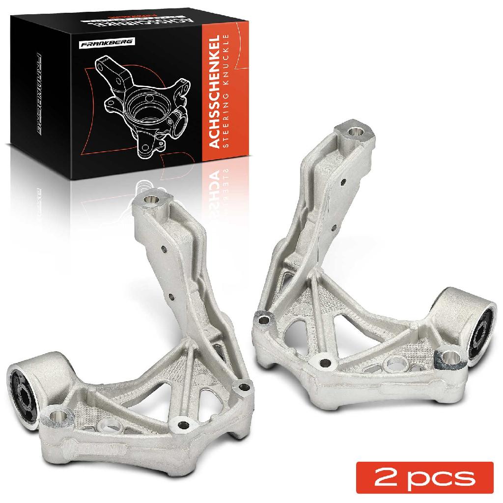 Frankberg 2x Achsschenkel Radaufhängung Vorderachse beidseitig für VW Polo Stufenheck 9A2 9A4 9A6 9N2 9A 9N
