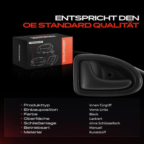 1x Türgriff Vorne Links innen für Opel Vivaro A Pritsche/Fahrgestell Combi Kasten Renault Clio II Bild 1x Türgriff Vorne Links innen für Opel Vivaro A Pritsche/Fahrgestell Combi Kasten Renault Clio II