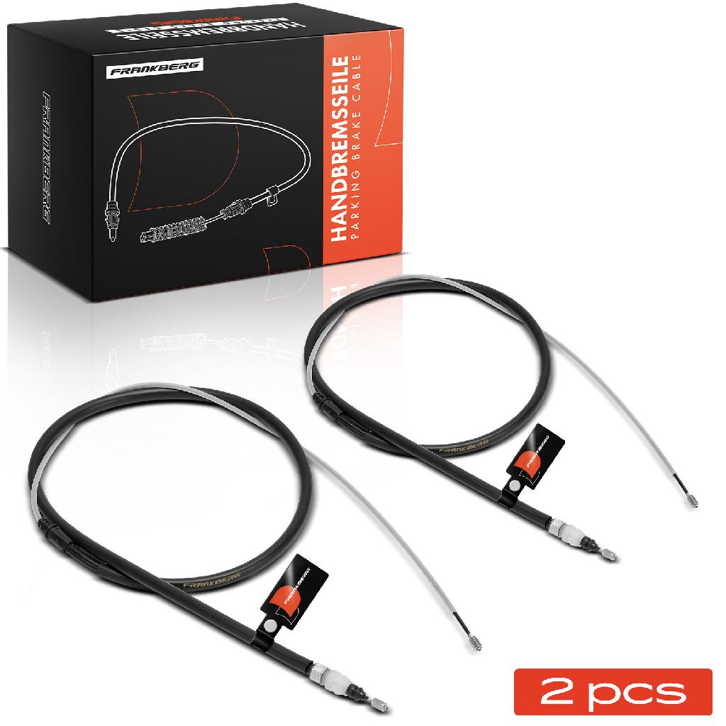 2x Seilzug Feststellbremse Hinterachse beidseitig für Peugeot 207 CC WA WC WD 2006-2015
