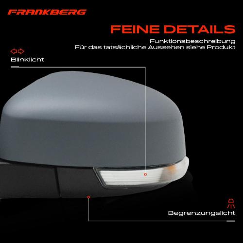 1x Außenspiegel Links für Ford Focus II DA DP HCP DB DH FCH DA DS FFS 2008-2012 Bild 1x Außenspiegel Links für Ford Focus II DA DP HCP DB DH FCH DA DS FFS 2008-2012