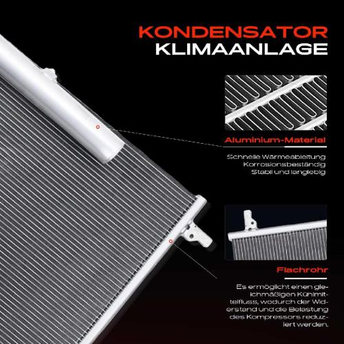 Frankberg 1x Kondensator Klimaanlage für Mercedes-Benz GL M R Klasse X164 W164 V251 3.0L 4.0L Bild Frankberg 1x Kondensator Klimaanlage für Mercedes-Benz GL M R Klasse X164 W164 V251 3.0L 4.0L