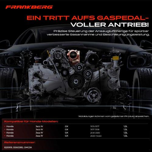1x Drosselklappe Drosselklappenstutzen für Honda Jazz IV GK 1.3L 2015-2021 Bild 1x Drosselklappe Drosselklappenstutzen für Honda Jazz IV GK 1.3L 2015-2021