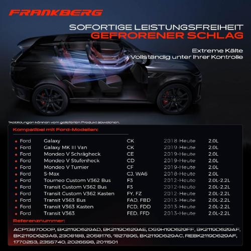 1x Klimakompressor für Ford Transit F3 FY FZ FAD FBD Galaxy CK Mondeo 2.0L-2.2L Bj ab 2012 Bild 1x Klimakompressor für Ford Transit F3 FY FZ FAD FBD Galaxy CK Mondeo 2.0L-2.2L Bj ab 2012