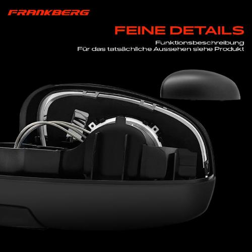 Frankberg 1x Außenspiegel Links für Skoda Fabia II Combi 542 545 2006-2014 Bild Frankberg 1x Außenspiegel Links für Skoda Fabia II Combi 542 545 2006-2014