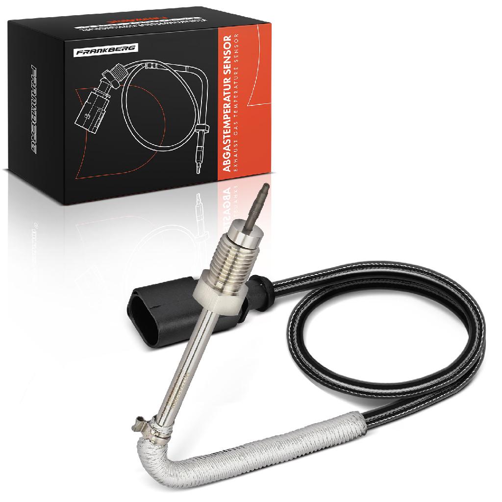 Frankberg 1x Abgastemperatursensor für VW Passat Caddy Audi A3 A4 Avant A5 Cabriolet Q5 Seat