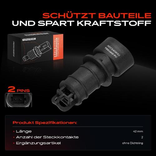 Frankberg 1x Kühlmitteltemperatur Sensor Temperatursensor für Opel Astra G Vectra B Chevrolet Bild Frankberg 1x Kühlmitteltemperatur Sensor Temperatursensor für Opel Astra G Vectra B Chevrolet