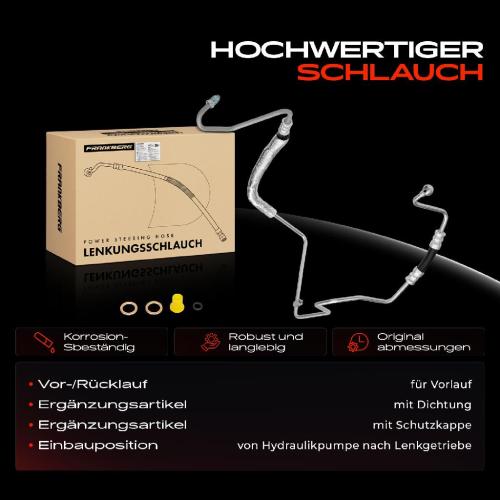 1x Servolenkung Schlauch für VW Polo 6N Lupo 60 6X1 Seat Arosa 6H 1.0L Bild 1x Servolenkung Schlauch für VW Polo 6N Lupo 60 6X1 Seat Arosa 6H 1.0L