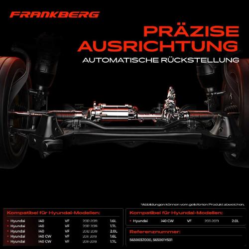 1x Lenkgetriebe Servolenkgetriebe für Hyundai i40 CW VF 1.6L-2.0L 2011-2019 Bild 1x Lenkgetriebe Servolenkgetriebe für Hyundai i40 CW VF 1.6L-2.0L 2011-2019